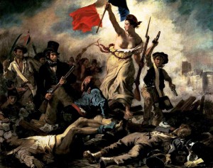 Delacroix - La Libertad Guiando al Pueblo (1830)